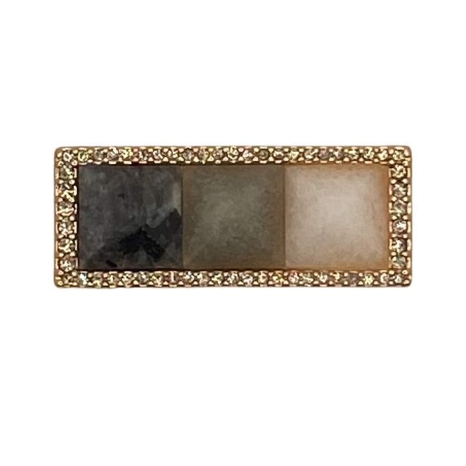 Keep Collective Triple Pyramid Bar Rose Gold Charm (retired)