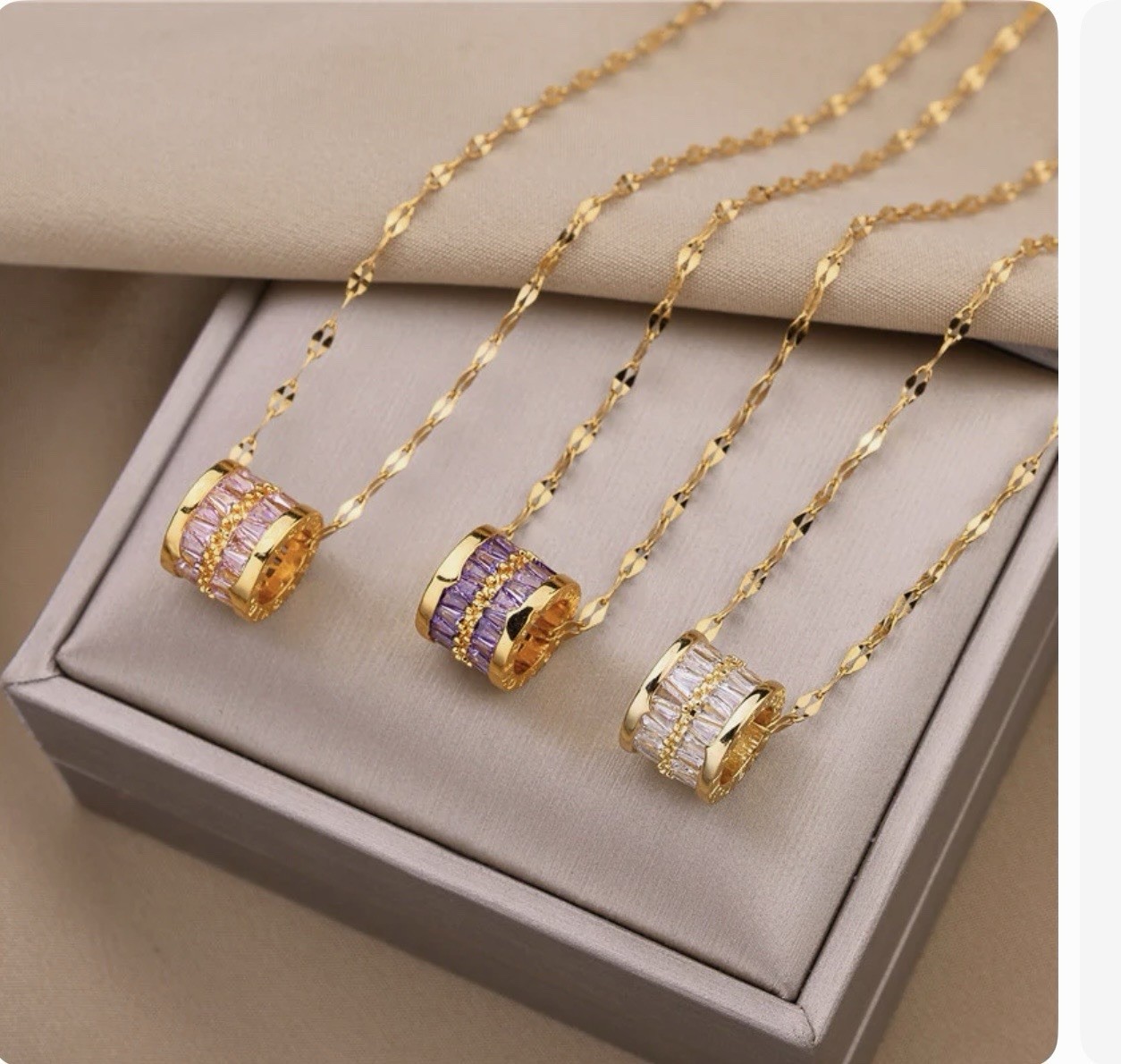 Cartoon Style Geometric Titanium Steel Plated Necklace With Round Bead Chain