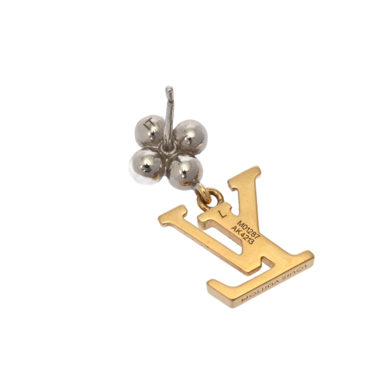 LOUIS VUITTON Women Pierce metal M01287 Pandant LV Iconic