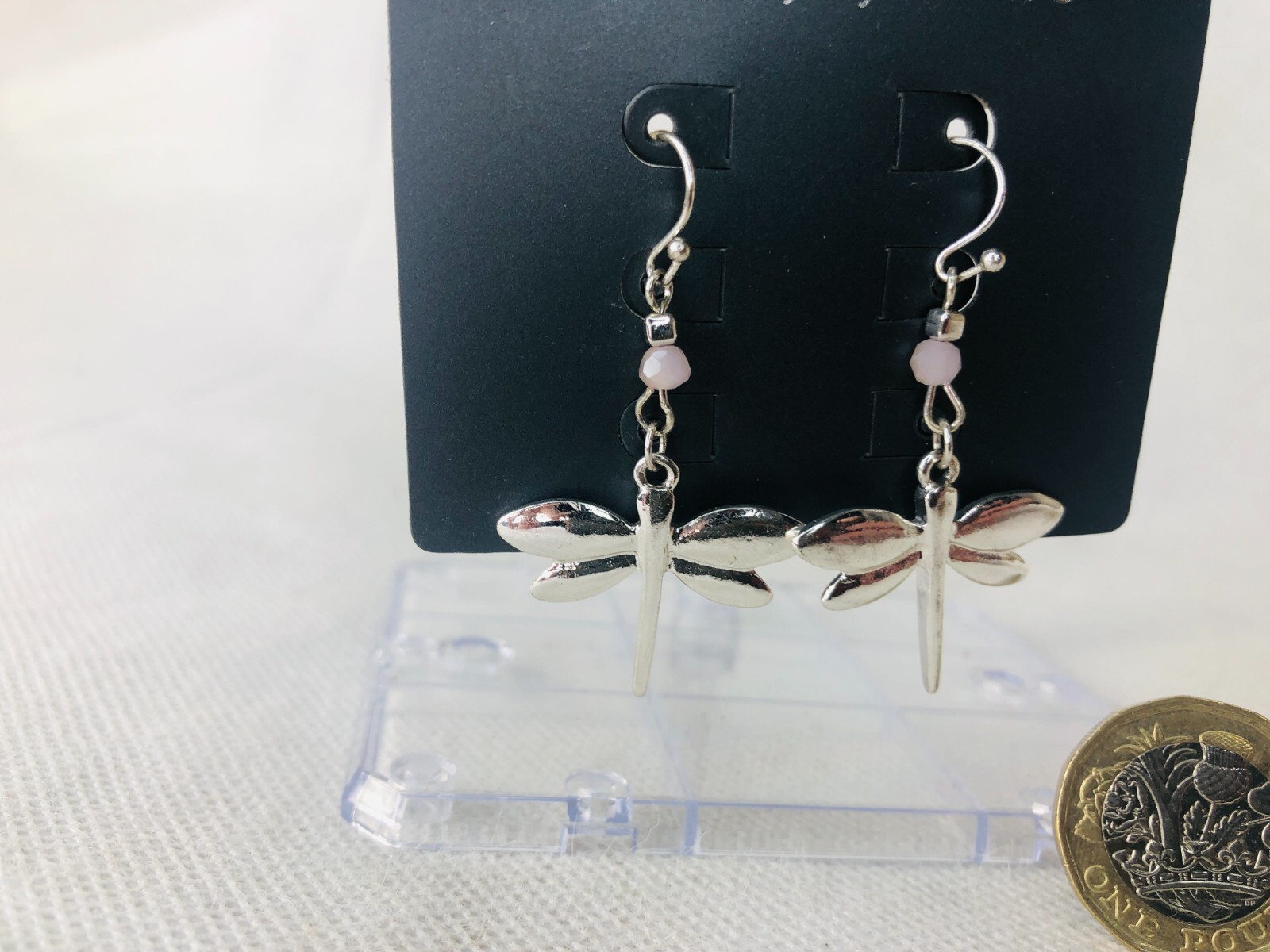 Earrings Dragonfly New Some Packaging damage see details RRP £5 Evans