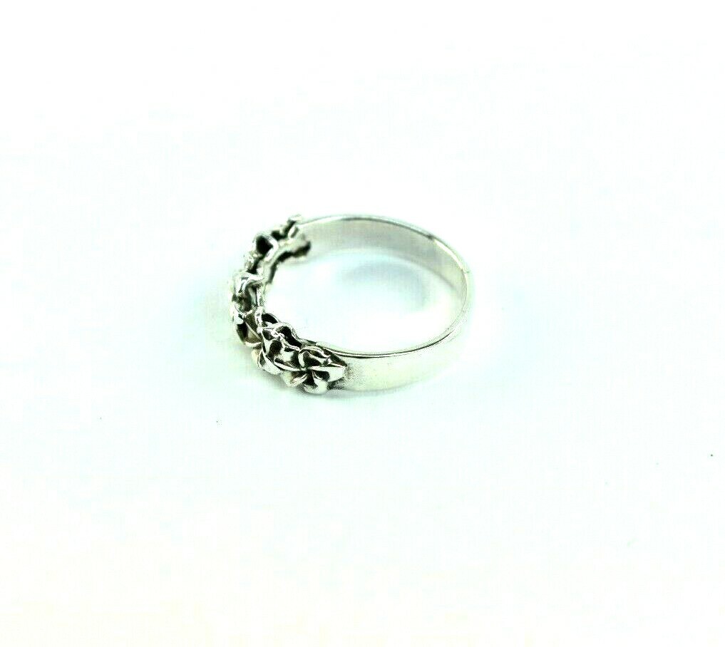 925 Sterling Silver Flower Ring Sizes 6.5, 8.5, 9