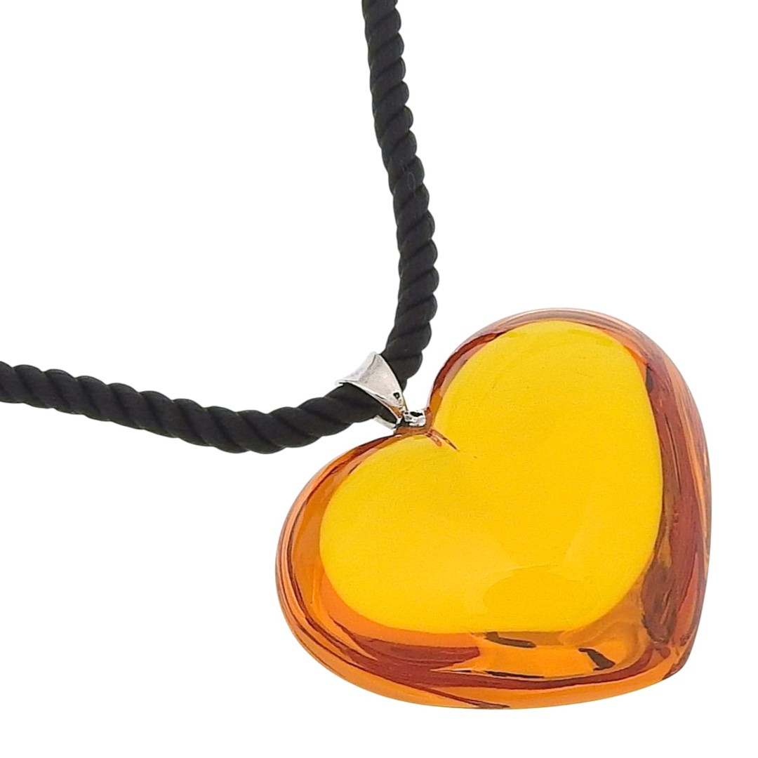 [Baccarat] Baccarat Heart Silver 925 Approx. 12.0g Women’s Necklace