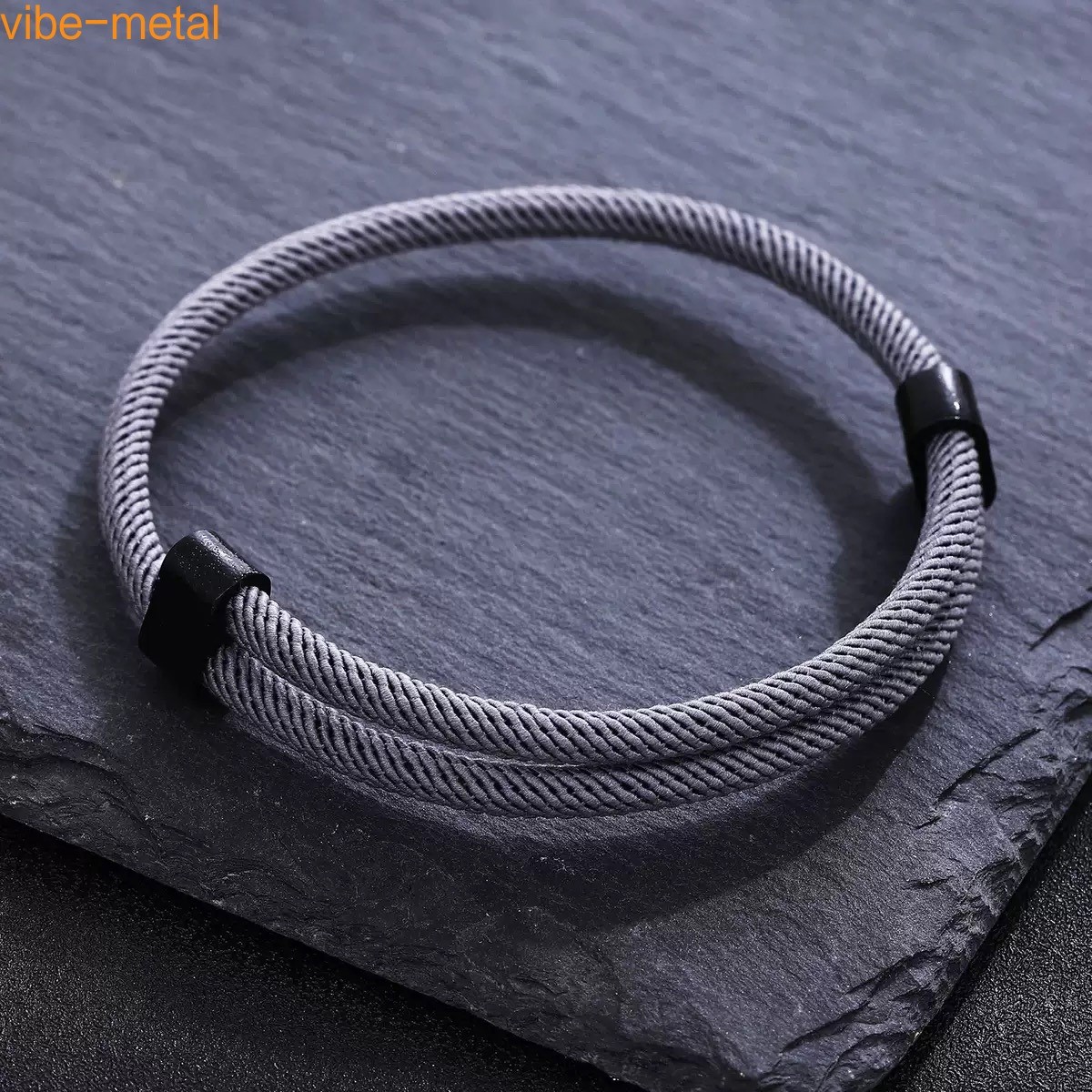 Nautical Braided Rope Cord Set – 6 Pcs Adjustable Navy Marine String Bracelet