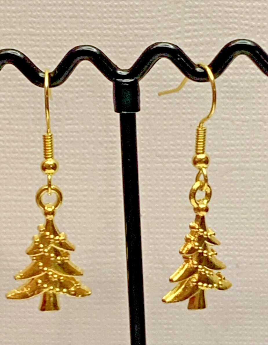 Tree Earring, Gift Idea, Nature Earring, Christmas Tree Earring, Holiday Earring