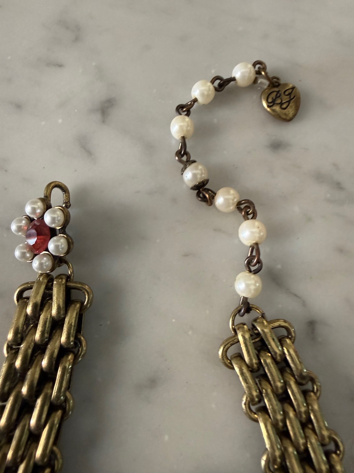 Betsy Johnson Wonderland Clock Bee Necklace Earings and Bracelet