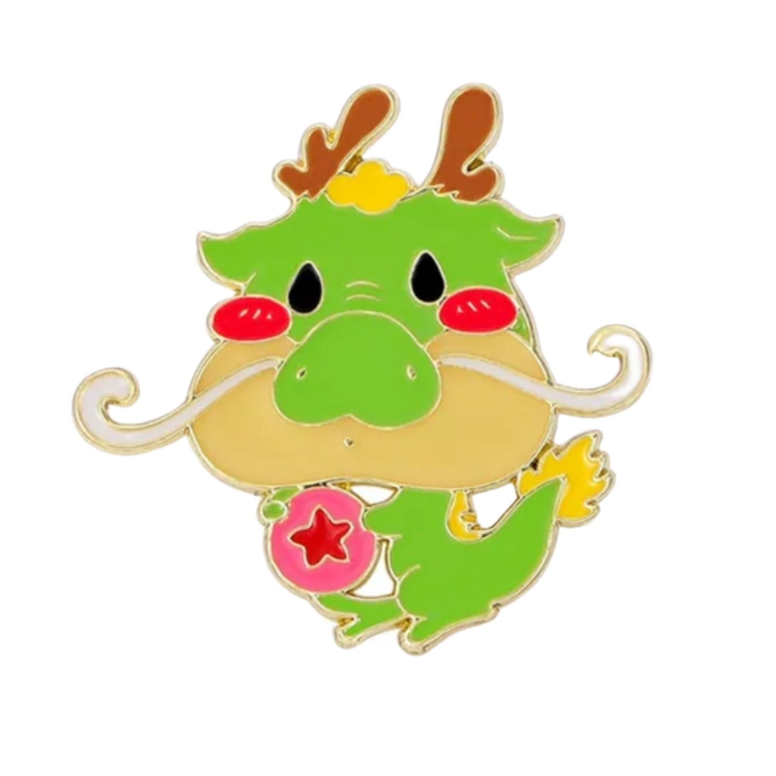 Cute Animal Zodiac Enamel Pin Set Cartoon Brooch Badge Collection