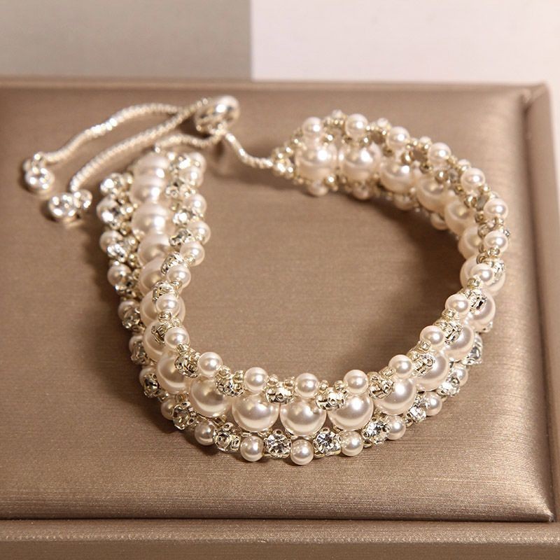 Stylish Women’s Multi-Layer Wrap Bracelet in New Chinese Style