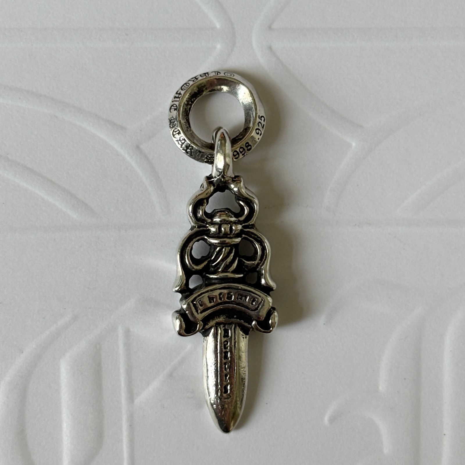 100% Authentic Chrome Hearts Dagger Charm
