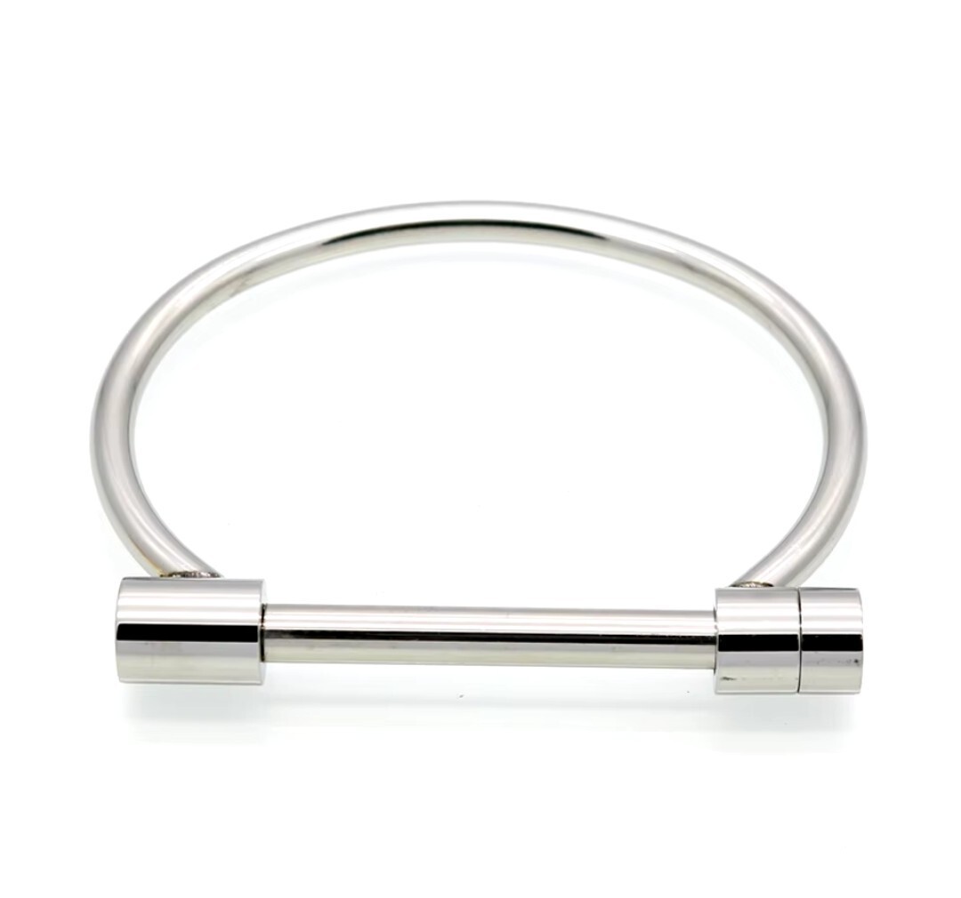 Silver Plated Bracelet Bangle Chain Charm Cuff