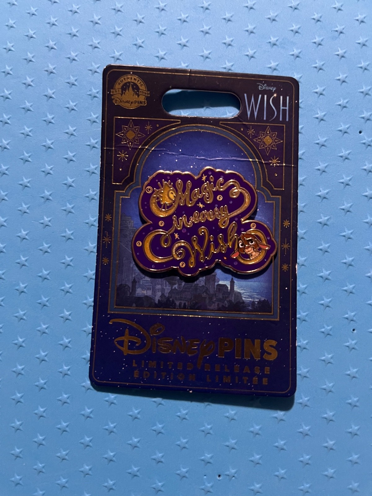 Limited release magic in every wish Disney Wish pin new!