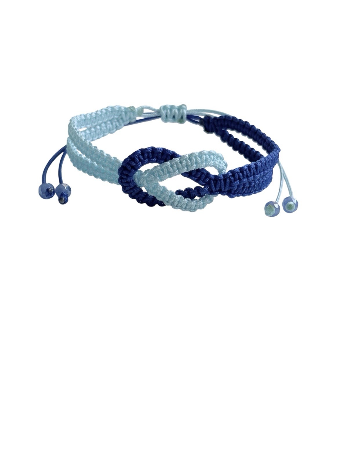 Handcrafted Unisex Infinity Macrame Bracelet Adjustable Gift Jewelry New Style 1
