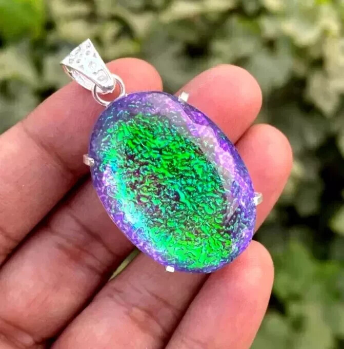 102 Ct Natural Oval Monarch Fire Opal Doublet 925 Solid Silver Pendant Gemstone