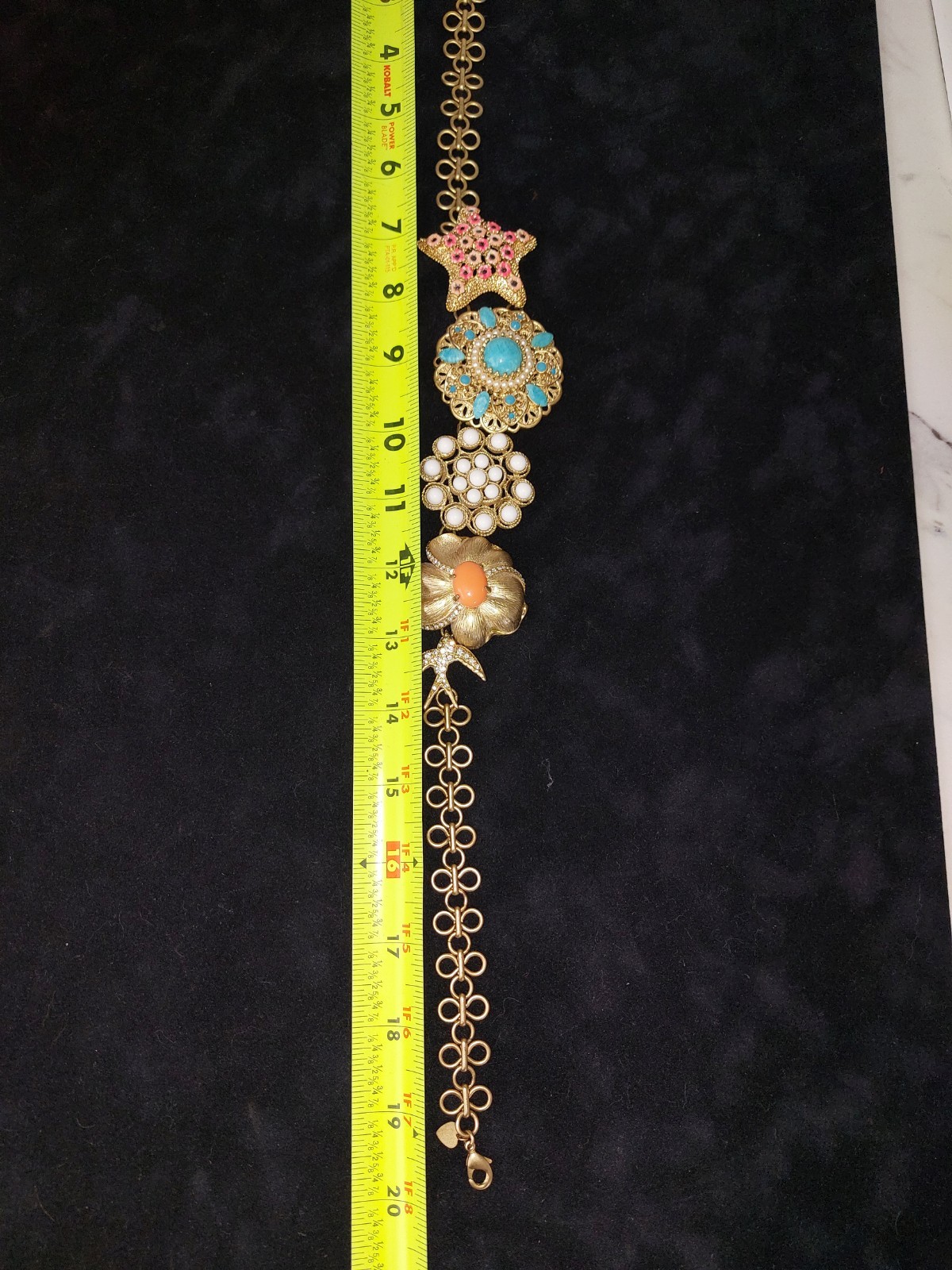 Stella and Dot Retired Bird of Paradise statement necklace Beautiful See Picture