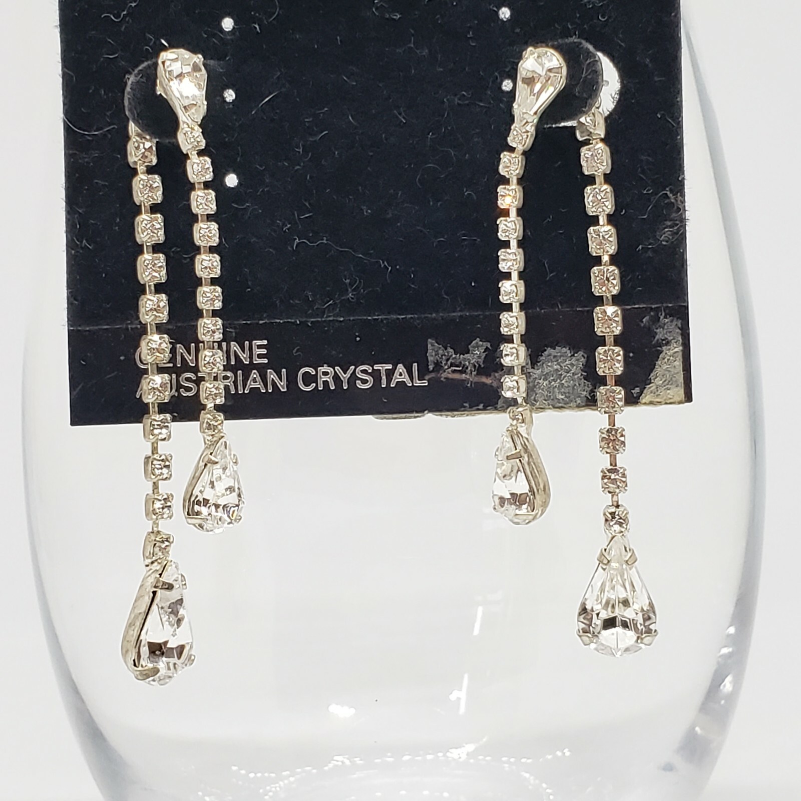 VIESTE Crystal Collection EARRINGS Prom, Bridal, Wedding, Party, NEW Dangle