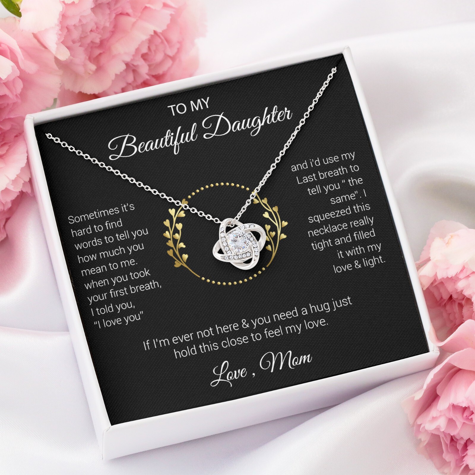 To My Beautiful Daughter Gift For Daughter From Mom, Daughters Birthday