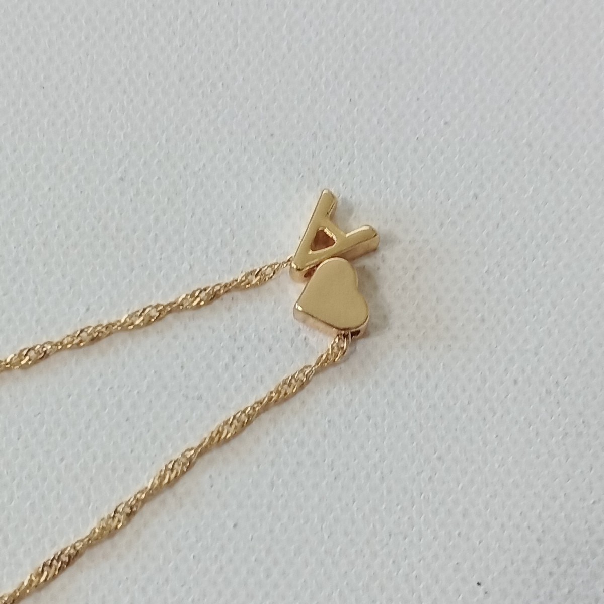 Women brass plated gold chain link 8 in