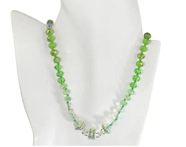 Kirks Folly CELTIC GODDESS ILLUSION ENHANCER EARRINGS & Ombre Necklace ST #117