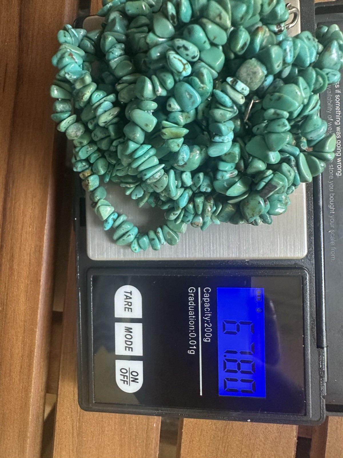 Native American Navajo Blue Nugget Turquoise Necklace 2 strand