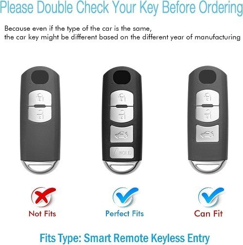Key Fob Cover, Special Soft TPU Key Case Cover Protector Compatibl Color: Blue