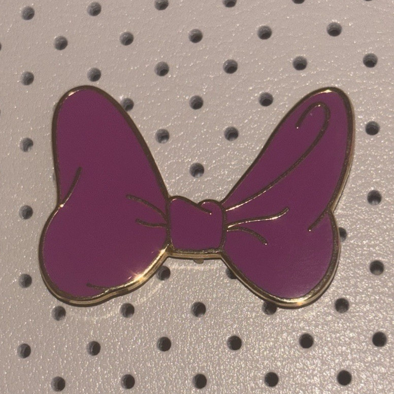 Disney Minnie Mouse Bow Enamel Pin Cast Only