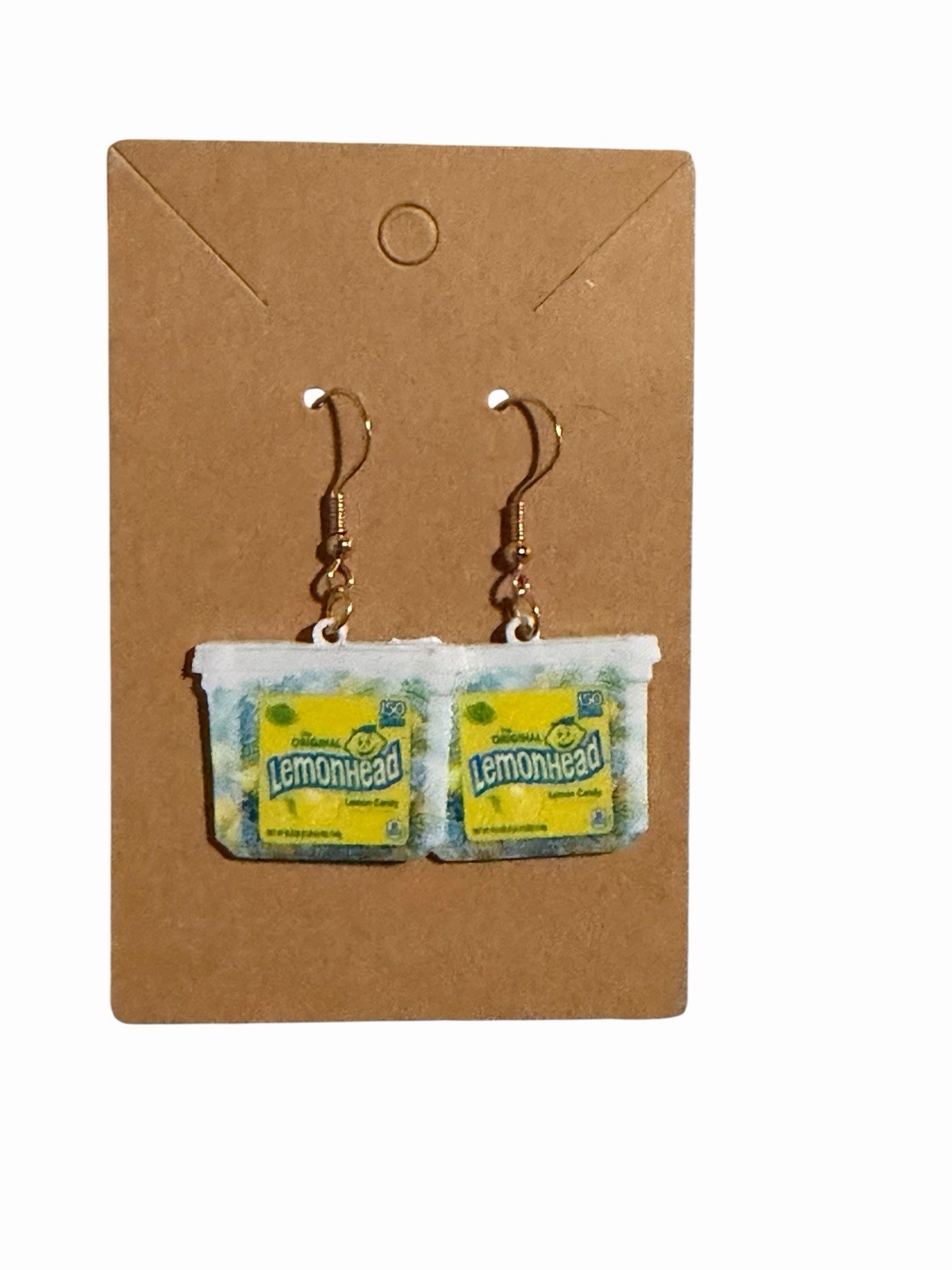 New Novelty Fashion Earrings candy lemon food snack funny