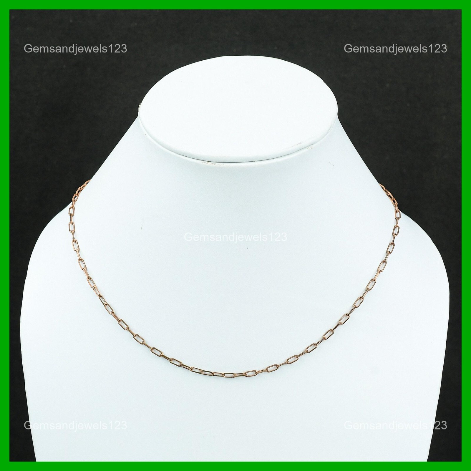 Mothers day Deal Copper Stone Chain Wire Wrapped Wedding Wife Necklace Jewelry