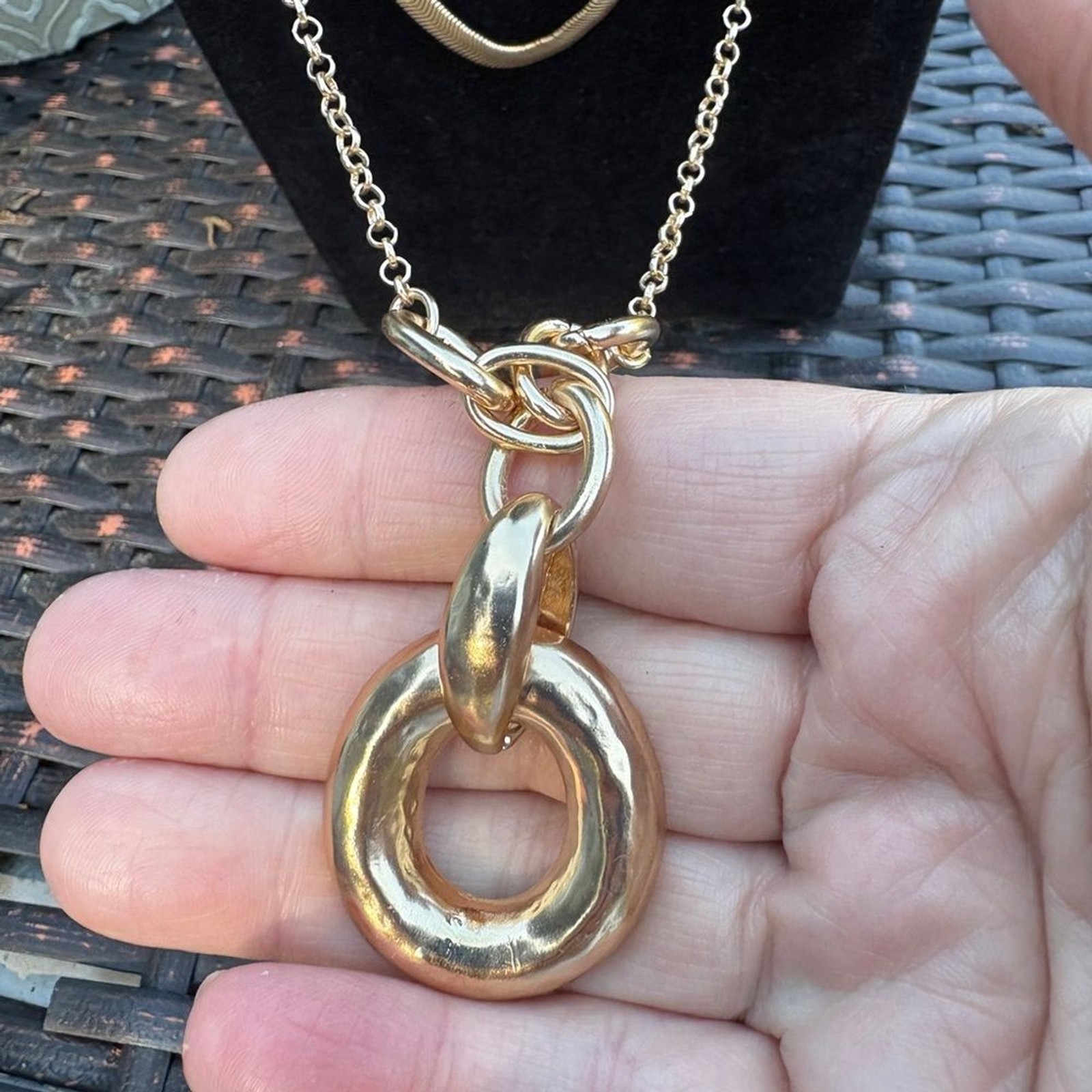 3 In 1 Multi-Layered Gold Necklace