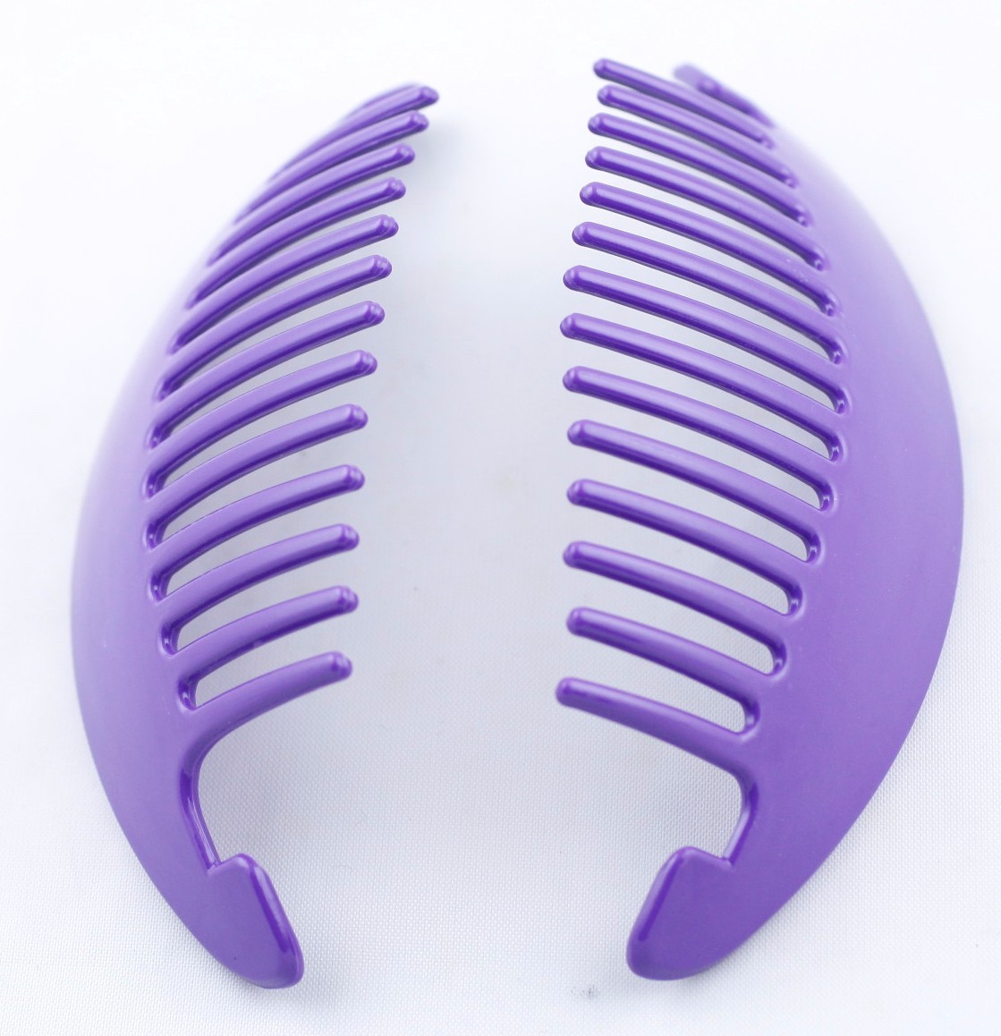 1 Set Extra Large Jumbo Banana Hair Comb Clip Interlocking Vintage Claw Raiser