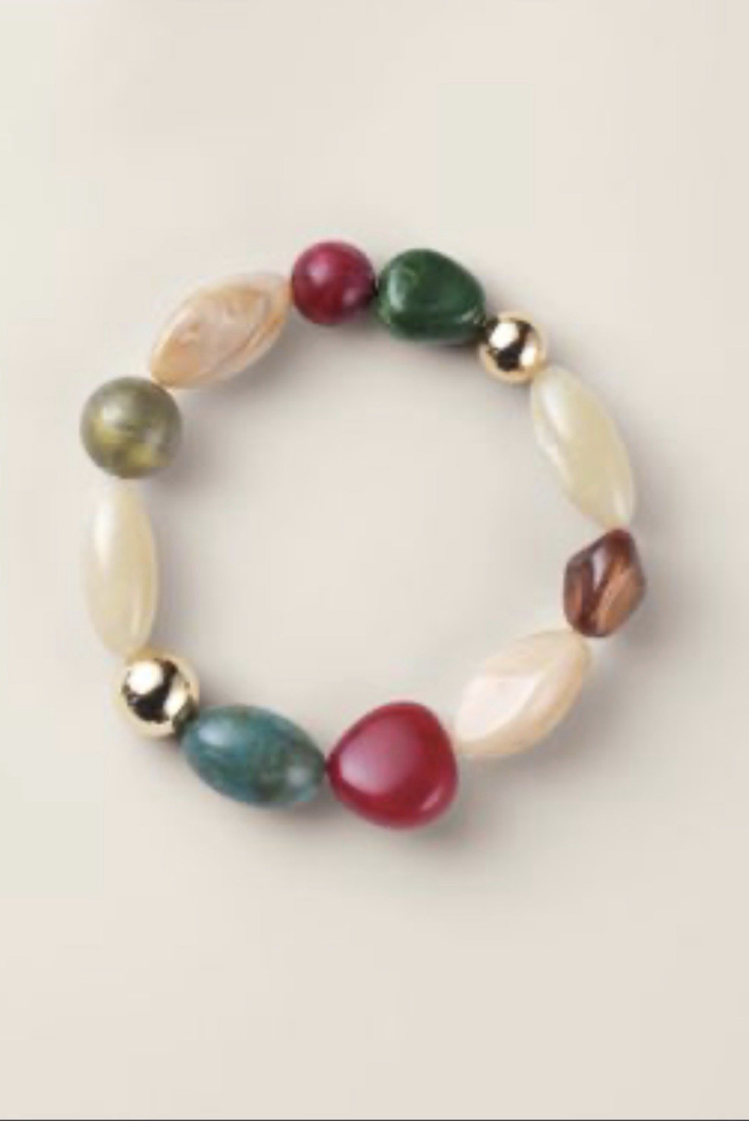 Avon Vivid Harmony Beaded Necklace, Bracelet, and Bracelet Set