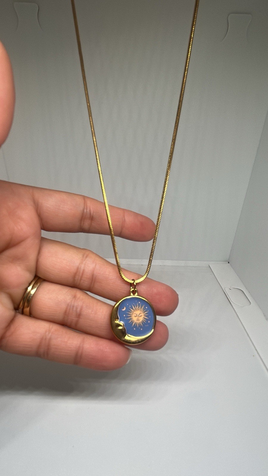 Sun & Moon Promise Necklace