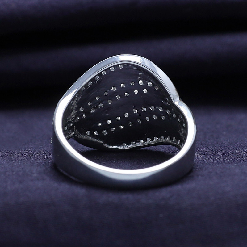 Round Cut Simulated Diamond Crossover Band Ring Solid 925 Sterling Silver