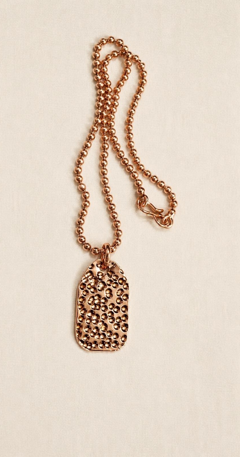 100% Pure Solid Copper Cuban Curb Chain Link Relief Healing Energy