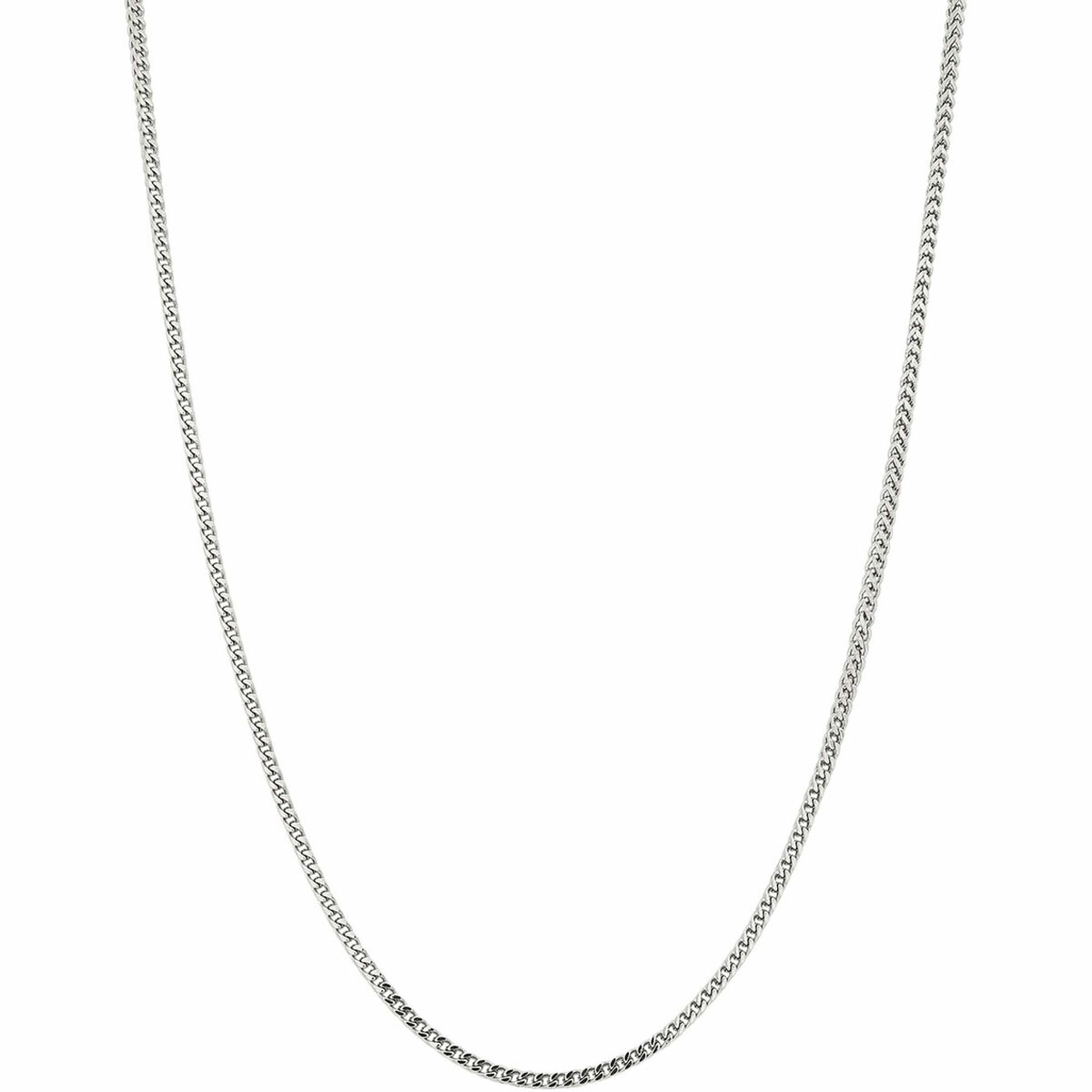 Stainless Steel Polished 2.5mm 22in Franco Chain
