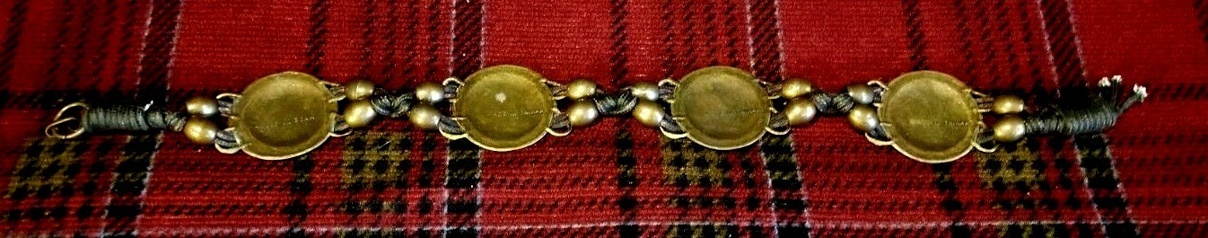 Vintage Choker Gothic Length 17.3″ one side needs a clasp NICE VG COND. See Pics