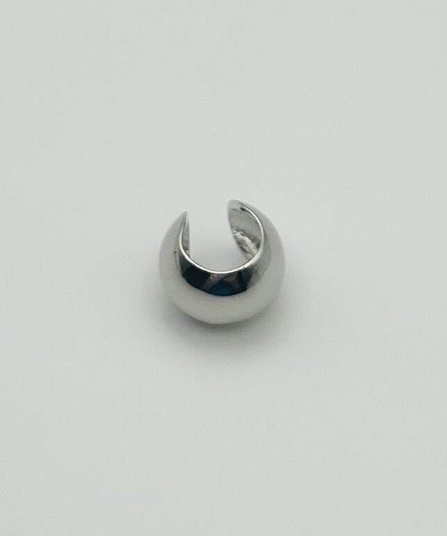 One Large Silver ear Cuff (No Piercing Needed) #9