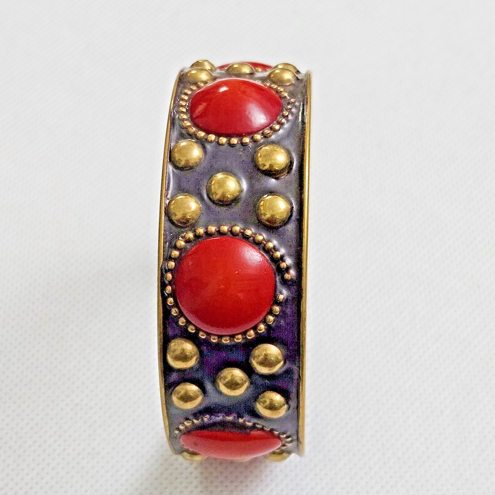 Beautiful Indian made copper bracelet, used but clean, as shown in the pictures