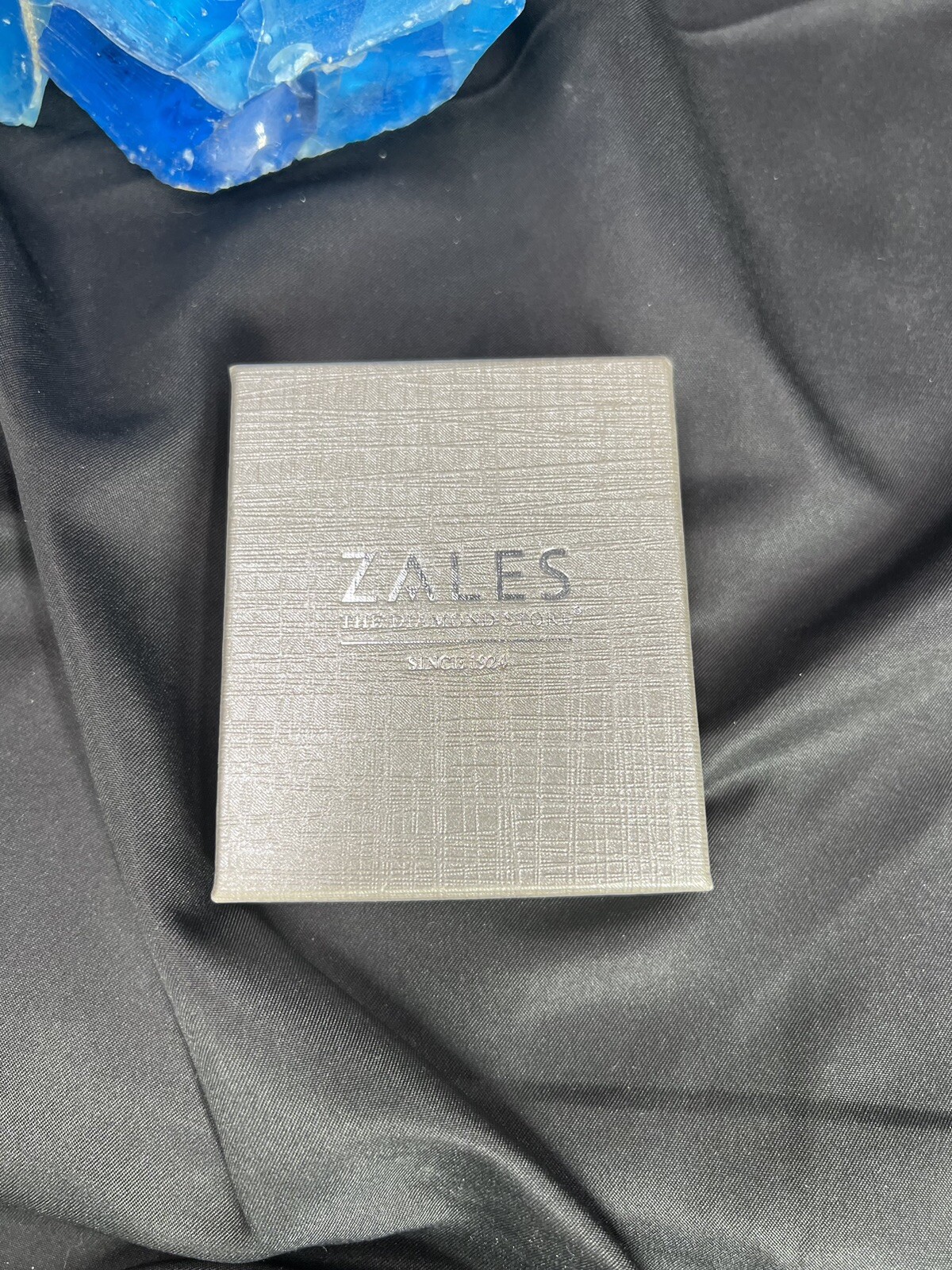 Zales 925 Silver Pendent Necklace Cubic Zirconia White Sapphire Round