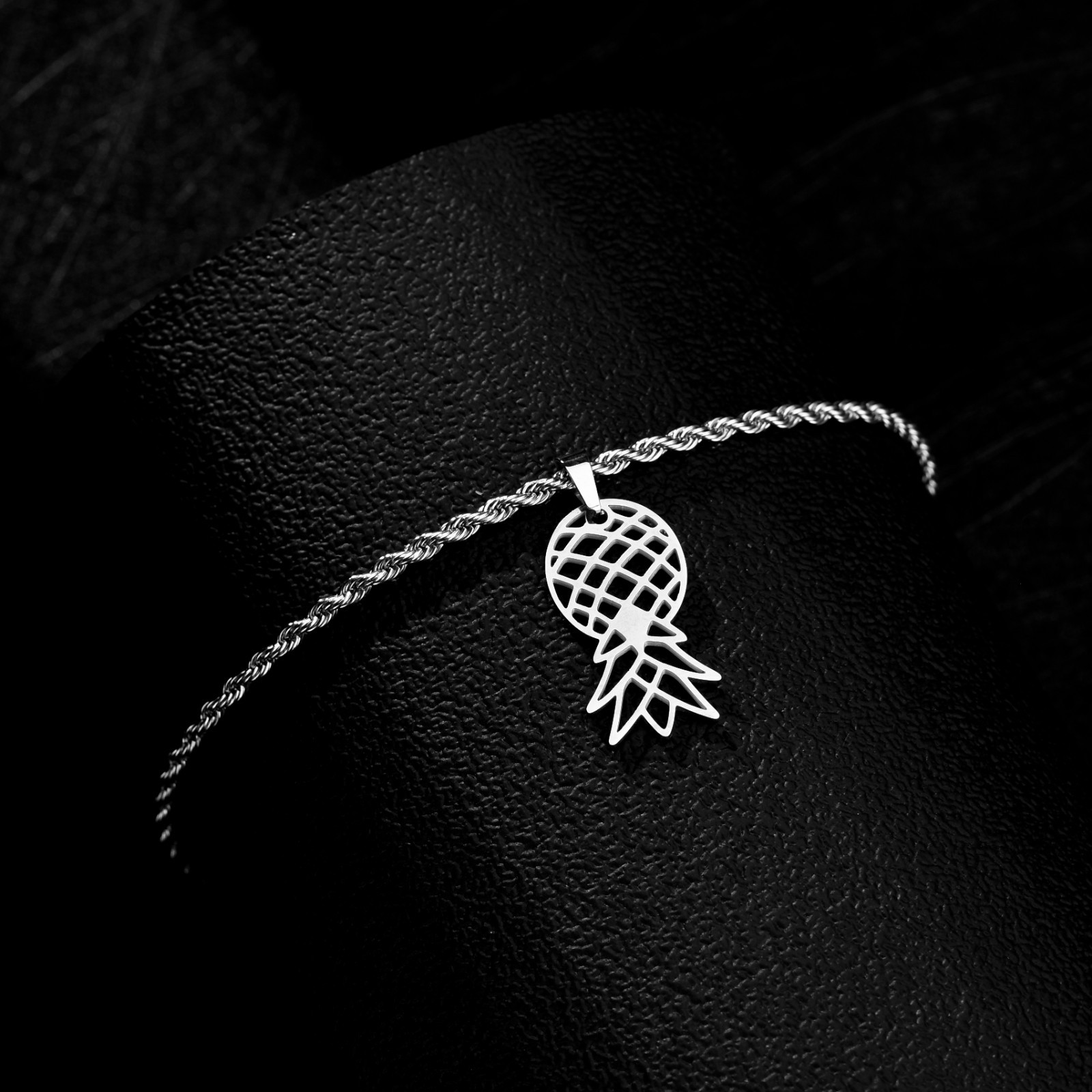 Upside Down Pineapple Anklet – UpsideDown Pineapple Swinger Ankle Bracelet