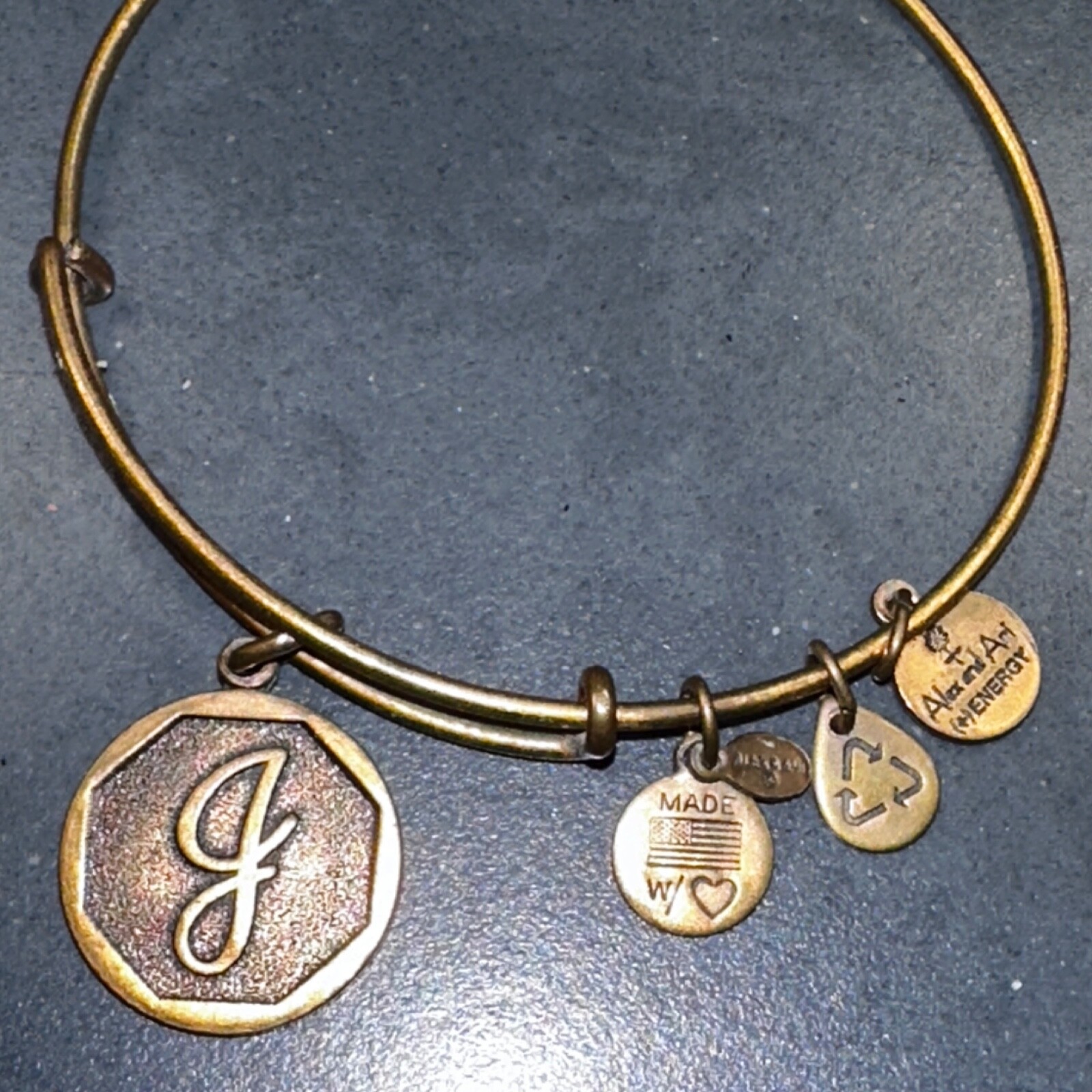 ALEX AND ANI LOT OF 5 BRACELETS J, Healing Love, Path of Life, Moms Love, USA