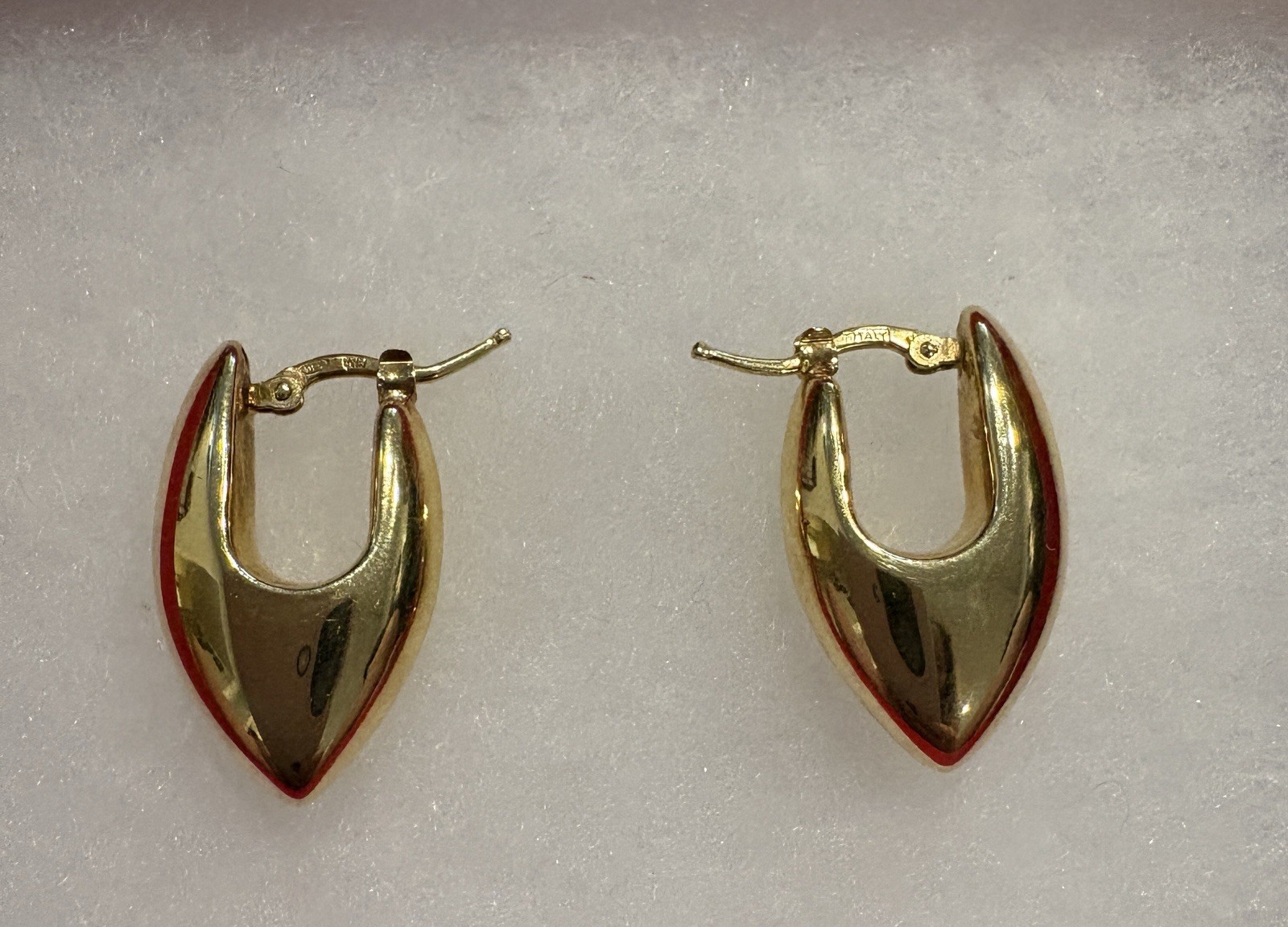 Talbot Women’s Earrings Gold Tone with Snap Clasp