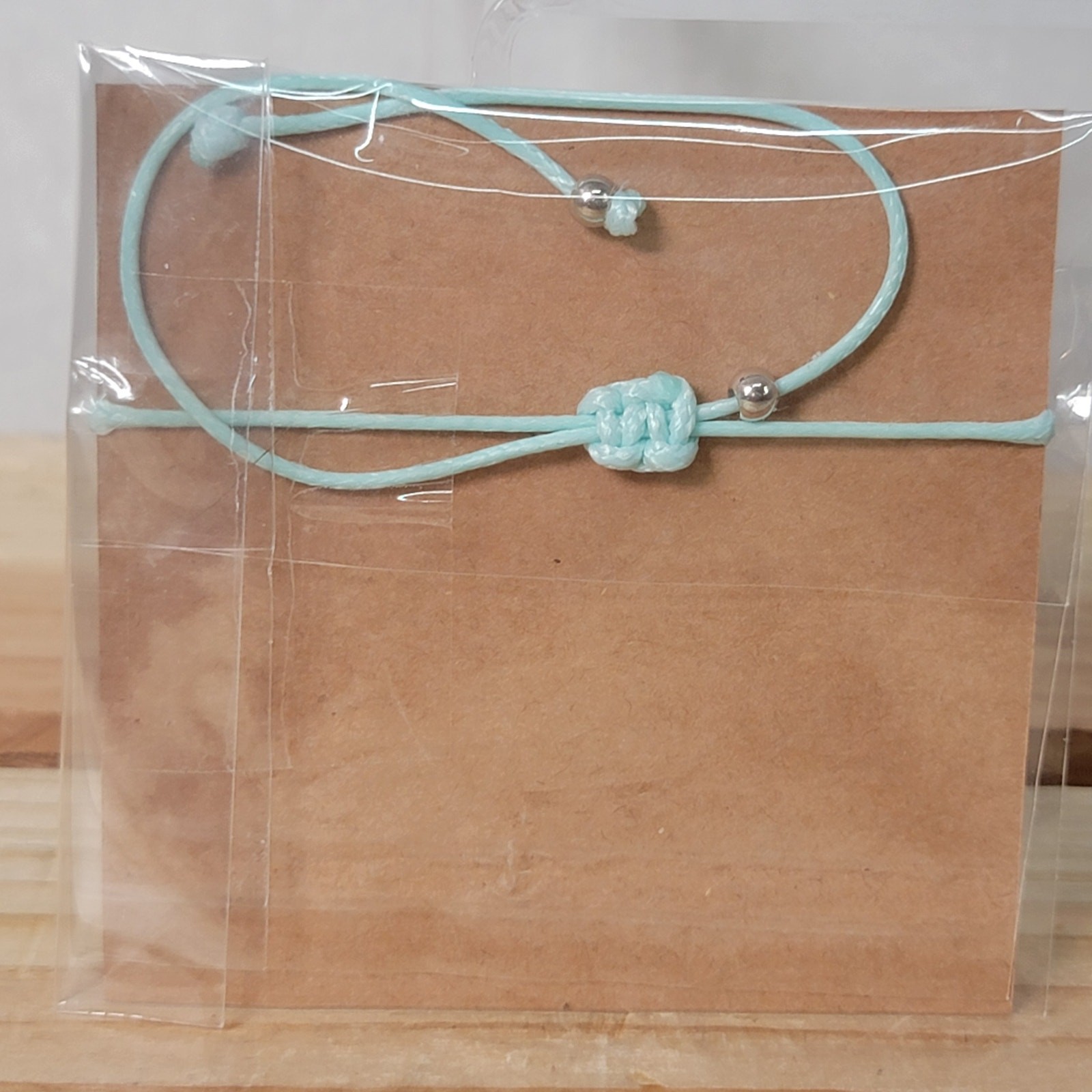 “Make A Wish” Adjustable Cord Bracelet w/ Heart NEW / SEALED