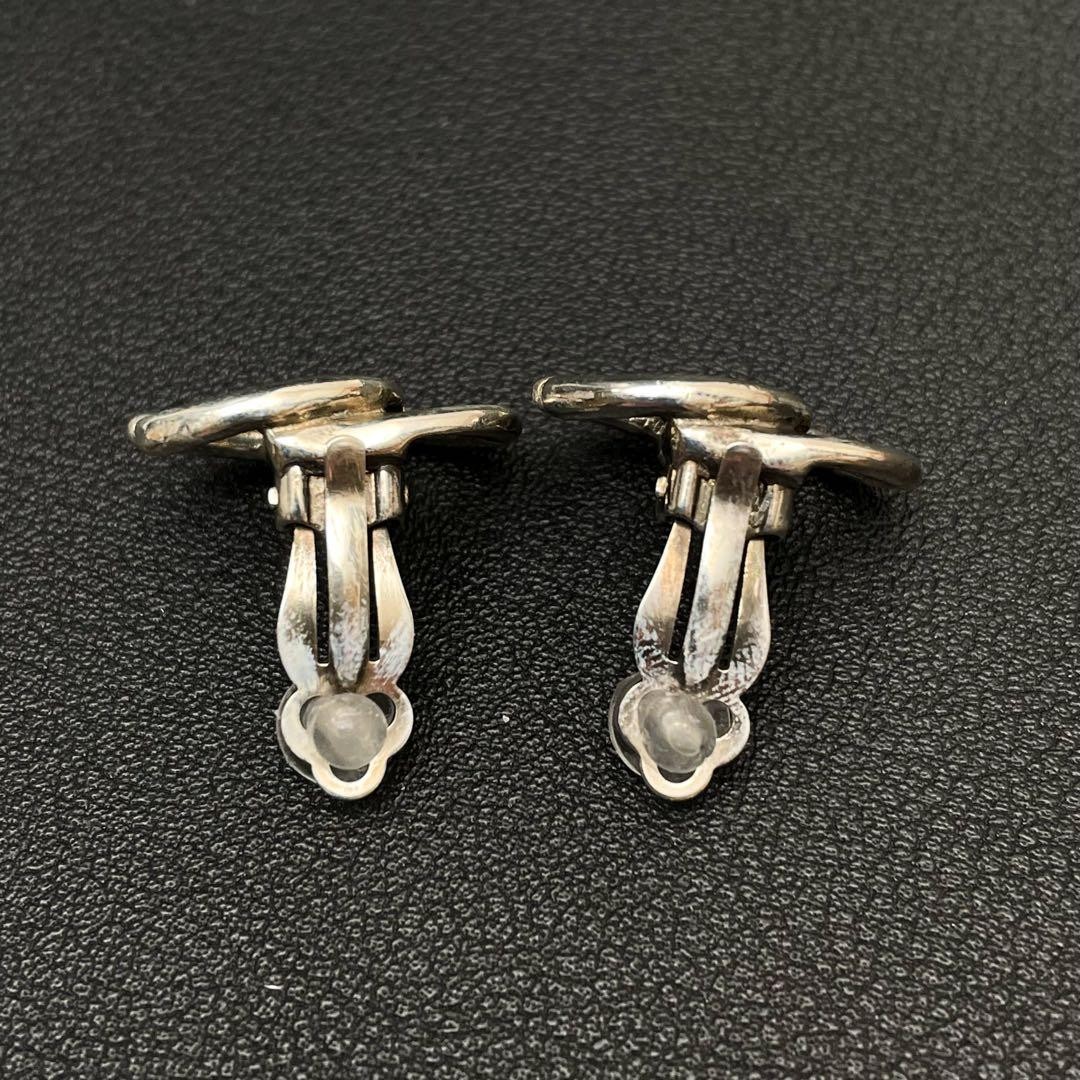 Chanel Coco Mark Earrings 01P Silver Twist Icon Coco Women’s Jewelry Accessories