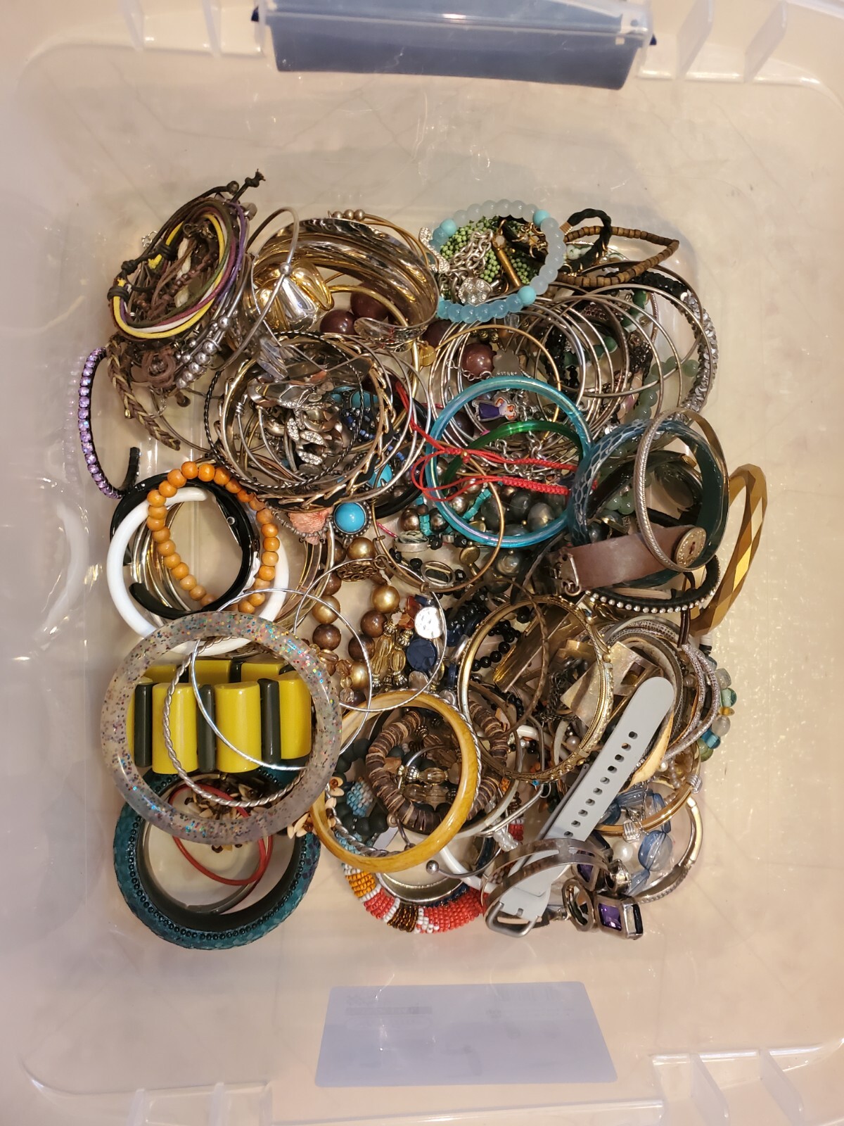 Bracelet Lot, Craft, Junk 4lbs 8oz