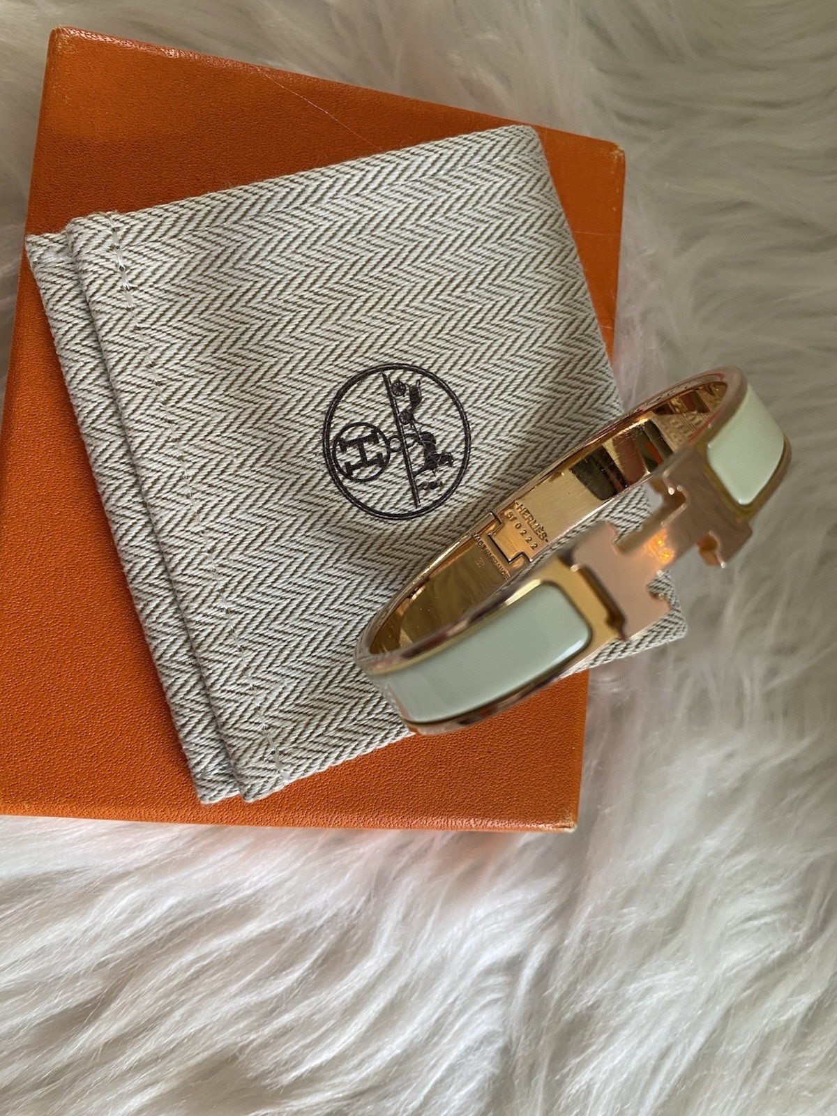 Hermes Clic Clac H Bracelet Authentic