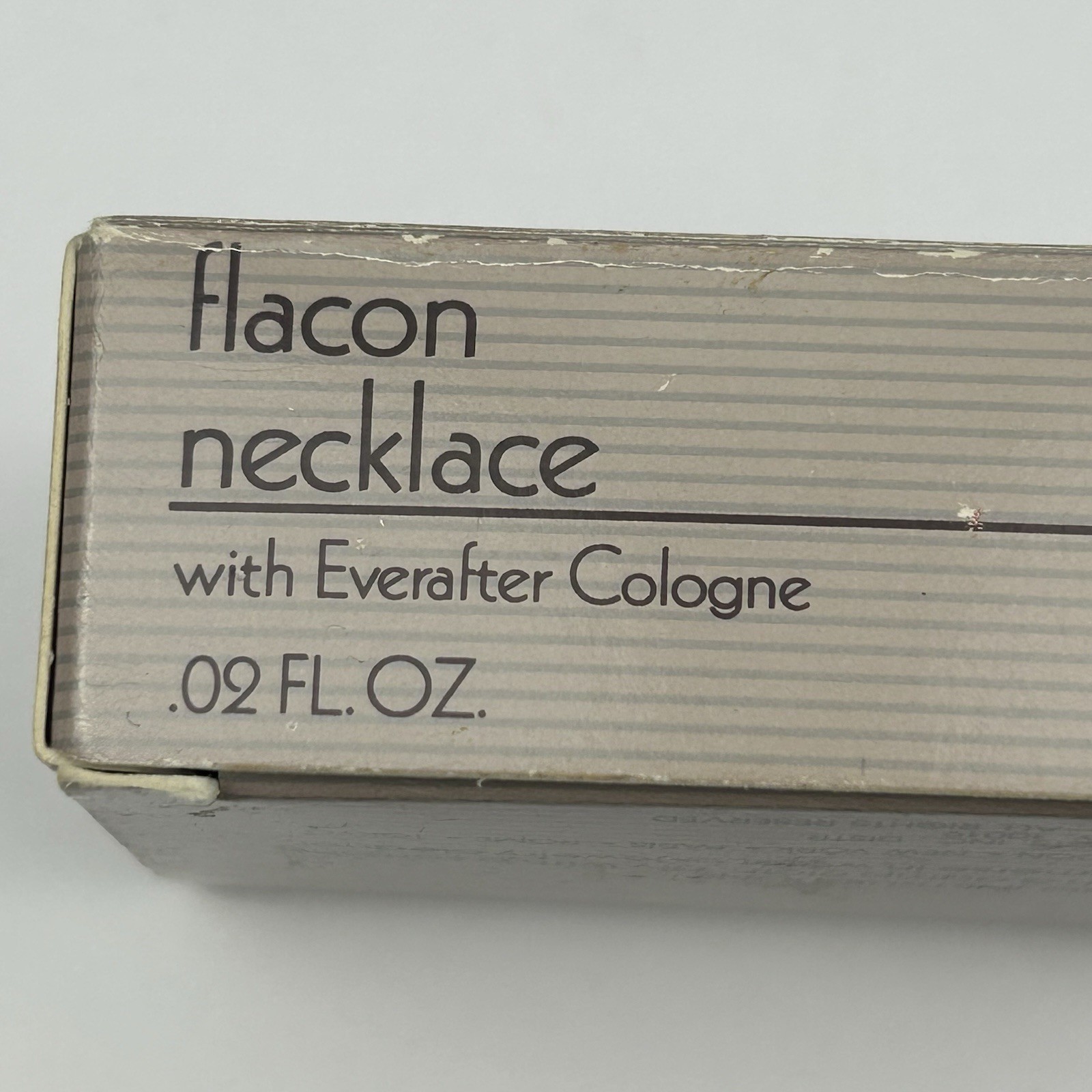 VTG Avon 1990 Falcon Ever After Perfume Bottle Pendant Necklace Blue Stone 30″