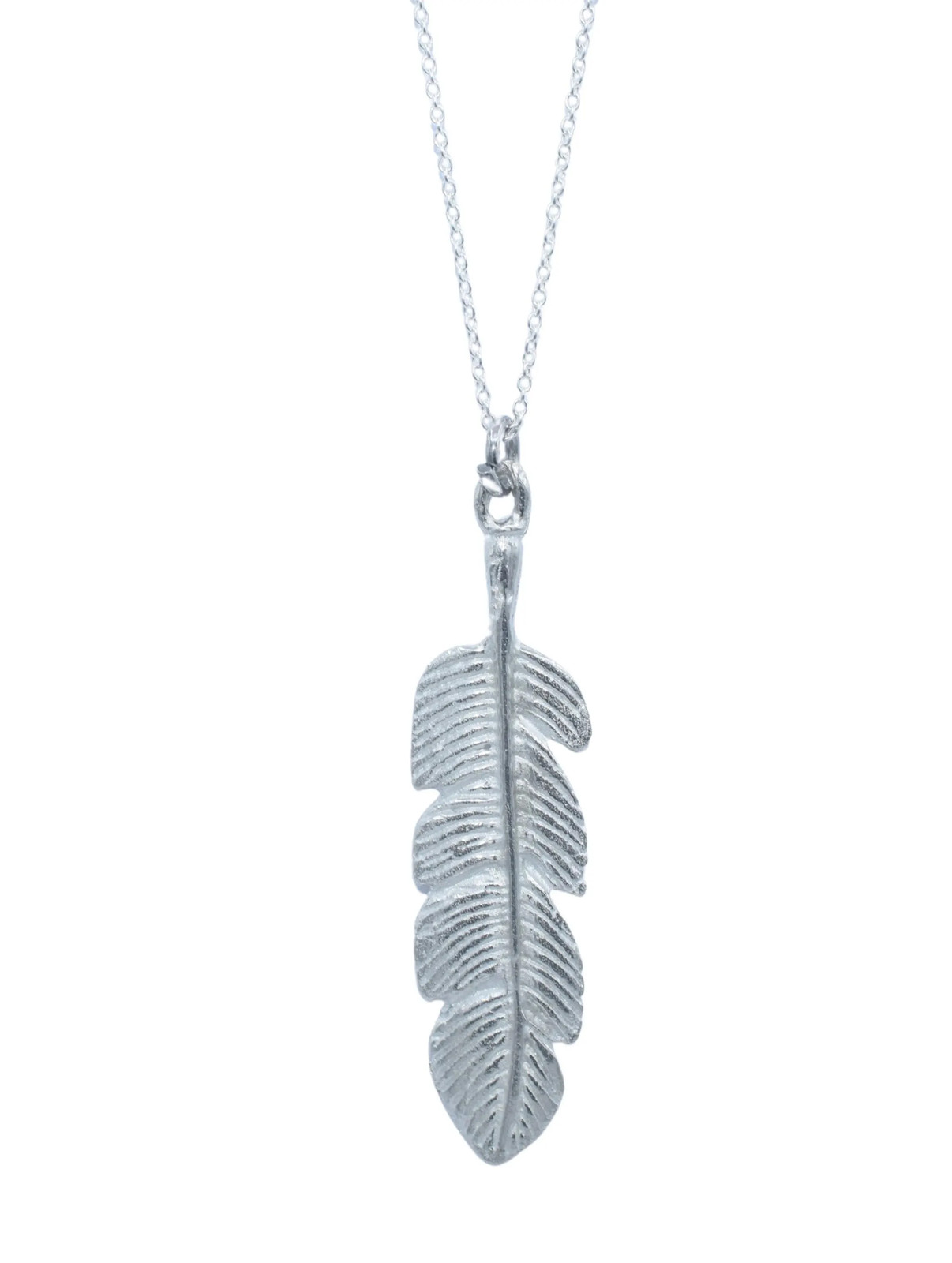 10th Anniversary Tin Pendant Feather Pendant/Necklace Gift UK