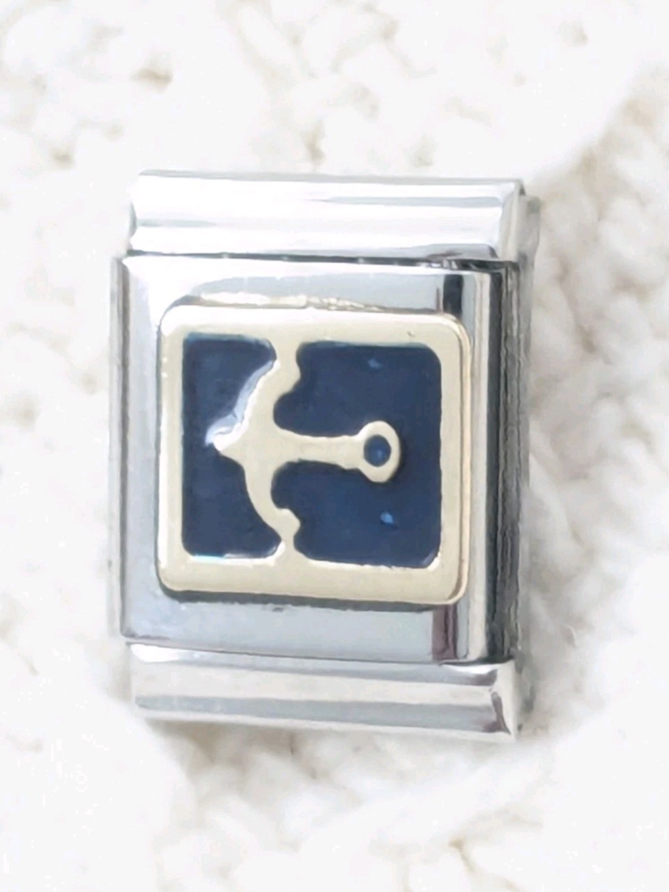 AUTHENTIC ReFlorence 13mm Big Link Anchor Boat Italian Charm G160