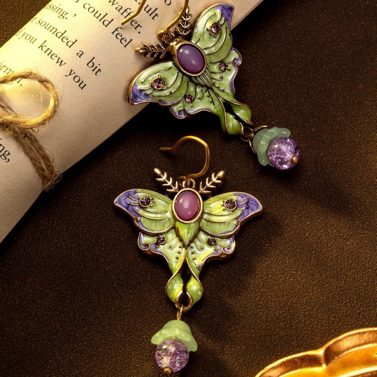 Butterfly Fashion Earrings Vintage Style Qipao Accessories Chinese Style Jewelry