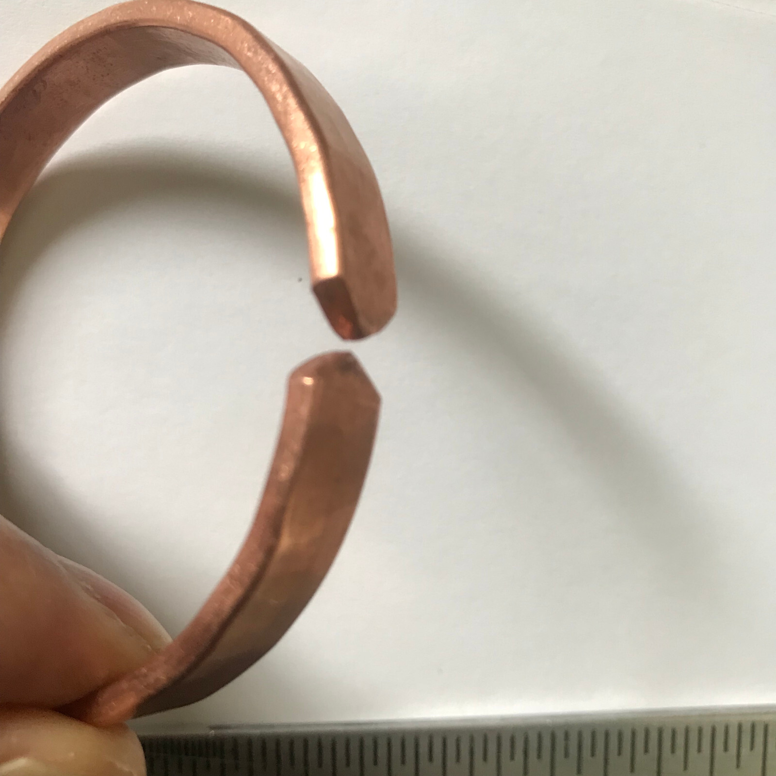 Copper Bracelet Wrist Genuine Pure Solid ship from USA to USA Unisex fits all