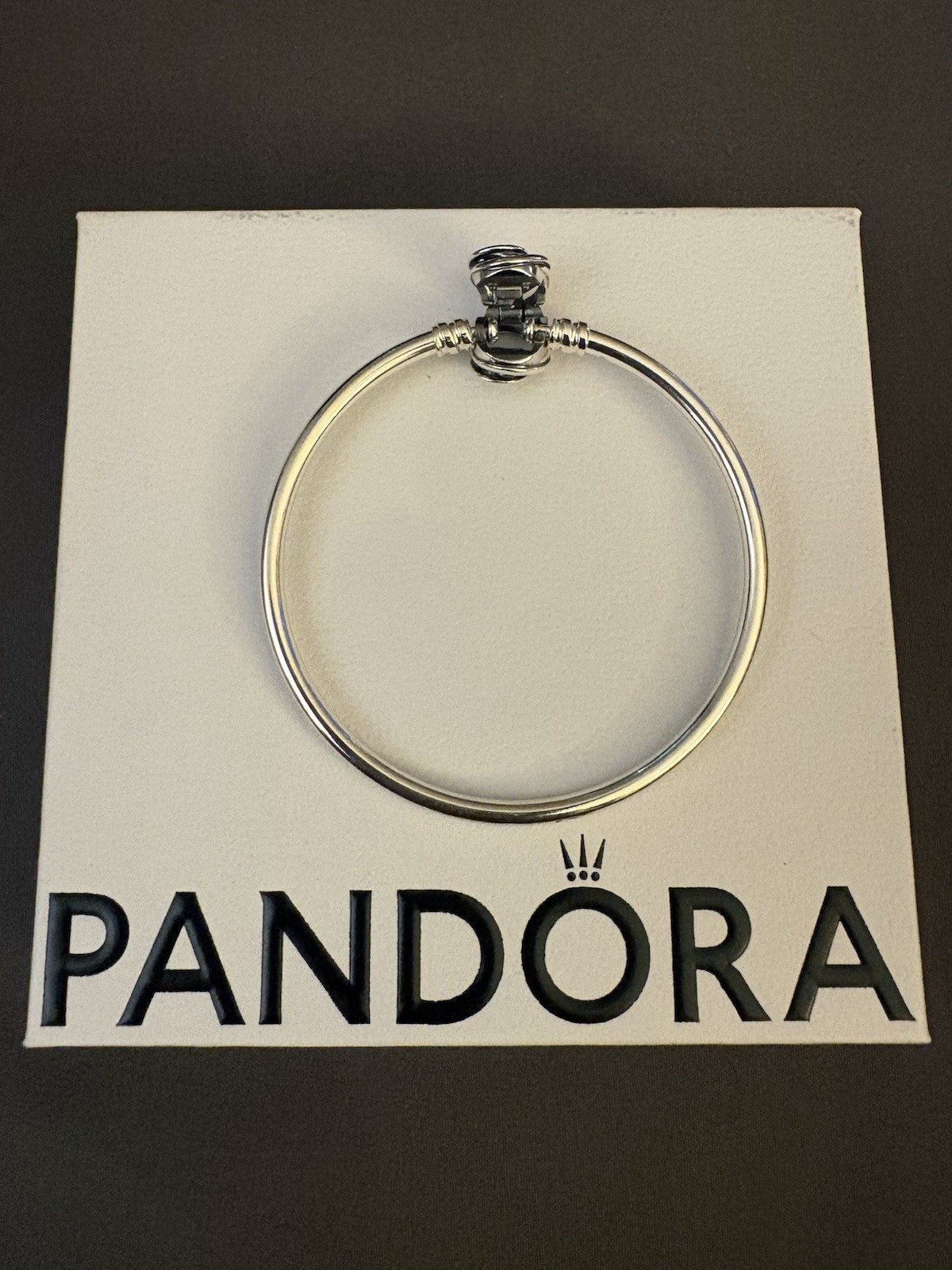PANDORA Pandora Moments Encircled Clasp Bangle Product number: 593229C01-17